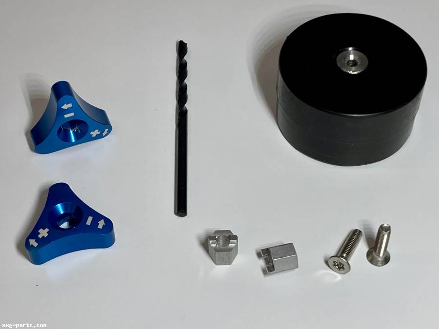 Kayaba Druckstufen Einsteller blau